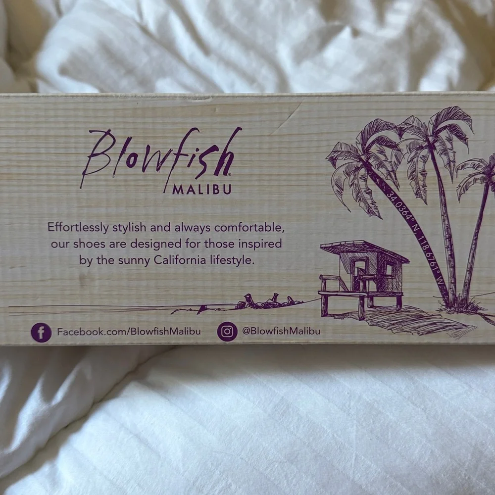 BLOWFISH Malibu Play Rainbow Tie Dye Canvas Slip On Sneakers NIB - Picture 6 of 6